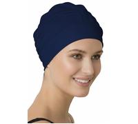 Fashy Women's Fabric Swim Cap - Deep Blue