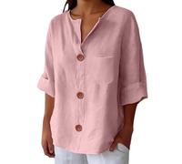 Ladies T Shirts Size 16 Womens Long Sleeve T Shirts Cap Sleeve Big Sister Blouse Office Chiffon Casual Comfort Vacation Flowy Running Tunics Pink