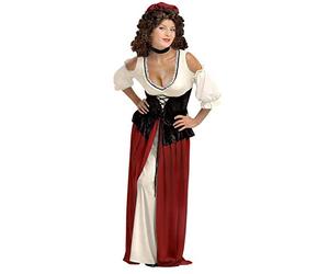 Ladies Tavern Wench Costume Extra Large UK 18-20 for Medieval Fancy Dress
