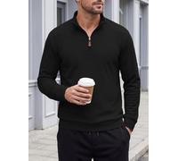 Ladies Teddy Fleece Hooded Sweatshirt Warm Double Fuzzy Pullover with Drawstring for Winter Holiday Outfit Size S-XXXL(Black L)