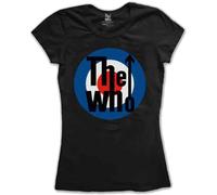 Ladies The Who Target Classic Official T-Shirt Womens
