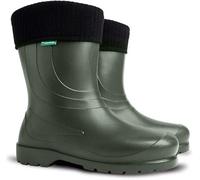 Agritrade AK LAURA Ladies Thermal Rain Boots Lightweight EVA -30C Durable Wellies Wellingtons Non-slip Sole Removable Insulation (6 UK, Green, 6)