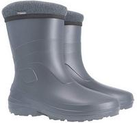 Ladies Thermal Rain Boots Womens Lightweight Eva Wellies Wellingtons Laura Removable Insulated Silver Uk7.5-Eu41