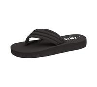 Ladies Thick Bottom Flip Flops Versatile erringbone Slipper Orthopaedic Support Comfort Memory oam Cushion Lightweight lip on Casual Thong Sandal for Indoor Outdoor Use Casual (Black, 4.5)