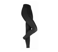 Heat Holders Womens - Ladies Thick Winter Coloured Thermal Leggings - Black - Size Small