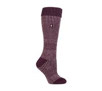 Heat Holders - Ladies Womens Extra Thick Winter Thermal Long Ribbed Boot Socks