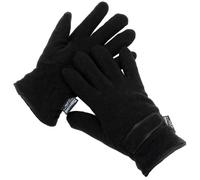 Ladies Thinsulate Insulation Winter Fleece Outdoor Gloves One Size - Black