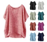 Ladies Tops Chingona Shirt Women Dressy Casual Women's Cap Sleeve Shirred for Not Crop Summer Blouse 18” Length Workout Womens T Shirts Lace Mock Neck Top Going Out 2025 Clothing Teens Tunics