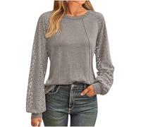 Ladies' Tops: Long Sleeve Khaki Blouses for Women - Fashion Party Wear & Daily Deals