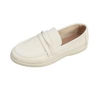 Ladies Trainers Men's Classic Loafer White