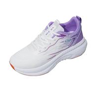 Ladies Trainers Running Shoes Overpronation Motion Control Firm Medial Post Corrects Gait Reduces Injury Risk Runners Flat Walking Shoes Purple