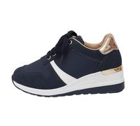 Ladies Trainers Sports Single Shoes Female 2025 Europe and The States and The States Fashion with Casual Thick Bottom Sneakers (Blue, 6)