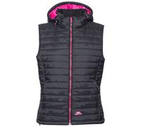 Trespass Women's Aretha Warm Padded Jacket With Removable Hood, Black, 14 UK