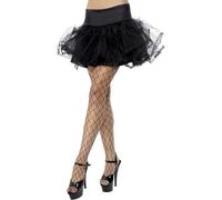 Ladies Tulle Petticoat Tutu Black