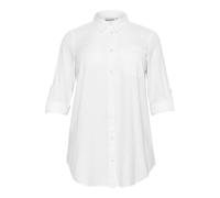 Ladies' tunic shirt KAFFE Curve Nana Blanc 42