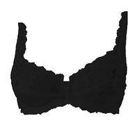 Ladies Underwired Designer Non Padded Bra Lace Bra by Marlon Black-38D