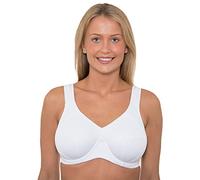 Ladies Underwired Sports Bra LG777 White 34F