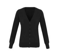 Ladies Vee Neck Cardigan Premier Womens Acrylic Easy Care