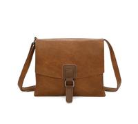 Ladies Vegan leather Satchel crossbody bag| Women's Shoulder bag| messenger bag - Brown