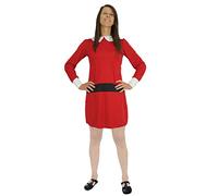 Ladies Veruca Salt Chocolate Factory Brat World Book Day Movie TV Film Fancy Dress Costume [8-12 UK]
