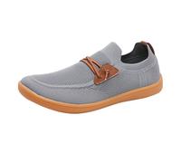 Ladies Walking Non Slip On Shoes Breathable Soft Sole Orthopedic Casual Trainers Womens Non Slip Ortho Arch Support Sneakers Orthotic Plantar Fasciitis Work Running Shoes (Grey, 10.5)