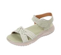 Ladies Walking Sandals, Orthopedic Sandals for Women： Plantar Fasciitis Wide Fit Womens Walking Sandal Fashion Casual Strappy Sling Back Shoes with Arch Support Spring Summer Open Toe Sandles Gr