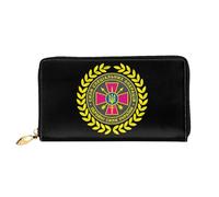 Ladies Wallet Pouch Emblem of The Special Operations Forces of Ukraine Women Card Case Artistic Coin Bag Colourful Handbag for Friend, Unisex, Daughter