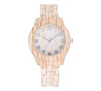 Ladies Watch Luxury Watches Women Wood Grain Simple Quartz Wristwatch Ladies Simplicity Retro Men Design Clock