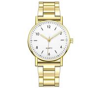 Ladies Watch Quartz High-end Watch Dial Stainless Luminous Leisure Women's Watch Hour Watch (E, One Size)