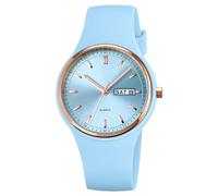 Ladies Watches Waterproof Watches for Women Sports Watch Womens Watch with Big Face and Soft Silicone Strap Girls Watches for Teenager, Blue