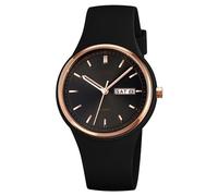 Ladies Watches Waterproof Watches for Women Sports Watch Womens Watch with Big Face and Soft Silicone Strap Girls Watches for Teenager, Black