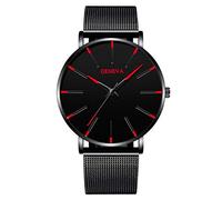 Ladies Watches with Leather Strap Fashion Thin Watch Men's Watch Diver Costume