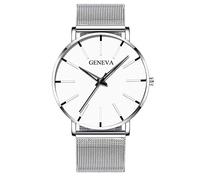 Ladies Watches with Leather Strap Fashion Thin Watch Men's Watch Diver Costume