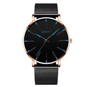 Ladies Watches with Leather Strap Fashion Thin Watch Men's Watch Diver Costume