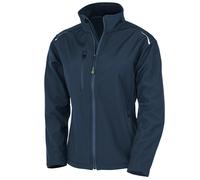 Ladies Waterproof Recycled Three Layer Fleece Lined Soft Shell Result Jacket