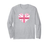 Ladies Wearing Pink, Protect Our Children, Union Flag Long Sleeve T-Shirt