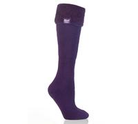 UK 4-8 MERINO WOOL BLEND Heat Holders Socks Reinforced Heel & Toes 2.9 Tog POPPY