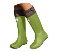 Ladies' Wellington Boots Knee High Boots Wide Fit Waterproof Stylish Gardening Wellington Boot Waterproof Antislip Wide Fit Wellies Lightweight Fashion Muck Comfortable Walking Rain Boot