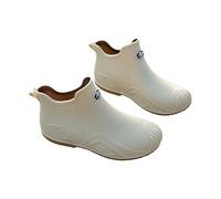 Ladies Wellingtons Womens Waterproof Boots Garden Shoes Boondocks Jacket Short Rain Boots Men for Women Ankle Fishing Boot Comfortable Garden Work Shoes Lightweight Boot for Boating Camping Sailing s