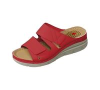 Ladies Wide Width Low Wedge Sandals,Platform Slides For Women Round Open Toe Breathable Mules With Adjustable Buckle Comfortable Cushion Non-Slip Flat Clogs Versatile Summer Slippers For Daily Wear