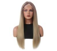 Ladies Wig 26in Lace Wig Gradient Wig Lace Headpiece Long Hair Forehead Lace Hand Hook Wig Lace Wigs