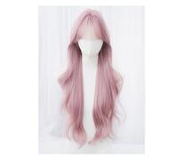 Ladies Wig Everyday Wig Long Curly Hair Face-shaping Natural Full Head Wig Suitable for Daily Party Use Lace Wigs