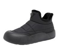 Ladies Winter Boots Wide Fit Ankle Boots for Women UK Women's Cotton Shoes Plus Velvet Thick Warm Booties Soft Sole Casual Fashion Comfortable Short Booties Fall Winter Shoes Footwear Black
