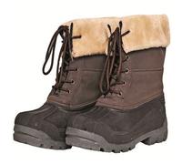 Ladies Winter Snow Boots Lace Up Fur Lined Waterproof Thermal Muck Stable Shoes