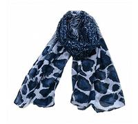 Ladies Women Fashion Animal Leopard Print Wraps Wide Stole Scarf Gift Shawl (Khaki)