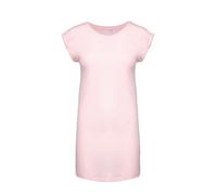 Ladies Womens BLACK GREY BLUE WHITE or PINK Extra Long Cotton T-Shirt Dress