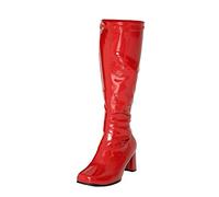 Ladies Womens Fancy Dress Party GO GO Boots 1960s & 1970s Retro Sizes 3-12