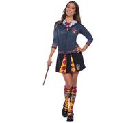 Ladies Womens Gryffindor Skirt Harry Potter Adult Fancy Dress Outfit Official