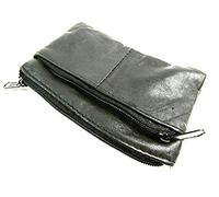 Ladies Womens Mens Small Genuine Leather Coin Pouch Key Card Holder Purse Wallet