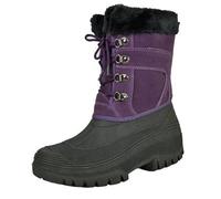 Ladies Womens Winter Snow Moon Boots Warm Fur Thermal SKI Apres Shoes Size 3-8UK